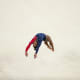 Biles competing at the Rio 2016 Olympics.